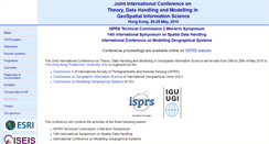 Desktop Screenshot of isgis.lsgi.polyu.edu.hk