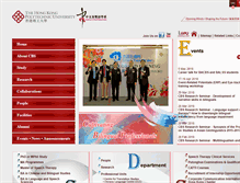 Tablet Screenshot of cbs.polyu.edu.hk