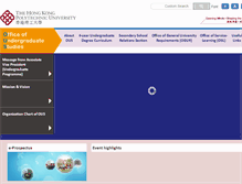 Tablet Screenshot of 4yc.polyu.edu.hk